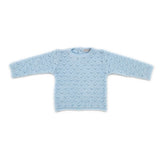 Conjunto punto azul celeste primera puesta