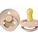 Pack 2 chupetes BIBS round ivory/blush