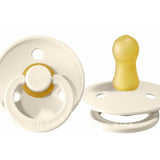 Pack 2 chupetes BIBS round ivory/sage