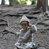 Pack 2 chupetes BIBS round ivory/blush