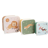 Set 3 cajas almuerzo Animales