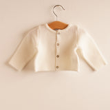 Chaqueta niño/niña algodón hueso