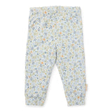 Pijama niño/niña dos piezas azul bosque
