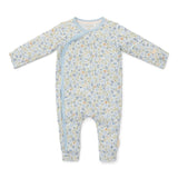 Pijama entero bebé azul bosque