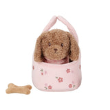 Perrito peluche Jackie con bolsa