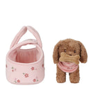Perrito peluche Jackie con bolsa