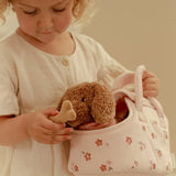 Perrito peluche Jackie con bolsa