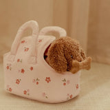 Perrito peluche Jackie con bolsa