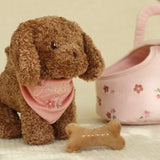 Perrito peluche Jackie con bolsa