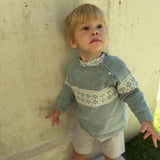 Bermuda niño pana beige