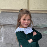 Vestido terciopelo verde