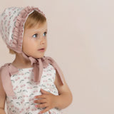 Capota bebé niña cerezas