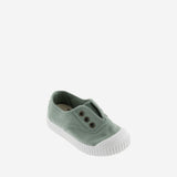 Zapatilla lona verde