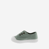 Zapatilla lona verde