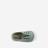 Zapatilla lona verde