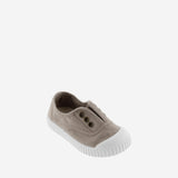 Zapatilla lona beige