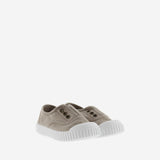 Zapatilla lona beige