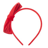 Diadema lazo rojo