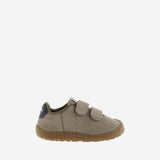 Zapatilla barefoot piel taupe