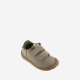 Zapatilla barefoot piel taupe