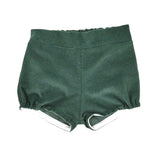Pantalón bombacho pana verde musgo