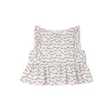 Conjunto niña nude cerezas