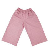 Conjunto niña vichy rojo