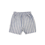 Bermuda niño raya azul