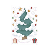 Pegatinas de ventana árbol de Navidad