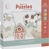 Puzzle 6 en 1 Pequeña Granja