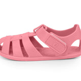 Sandalias cangrejeras infantiles rosa