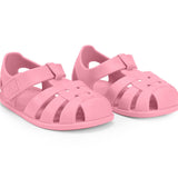 Sandalias cangrejeras infantiles rosa