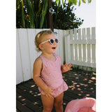 Gafas de sol niña rosa
