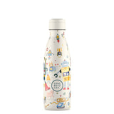 Botella de agua Messy Robots 350ml