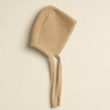Capota bebé premium lana merino beige
