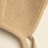 Capota bebé premium lana merino beige