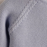 Chaqueta premium lana merino azul