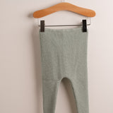 Leotardo bebé premium lana merino verde