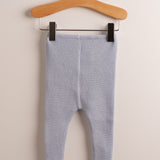 Leotardo bebé premium lana merino azul