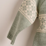 Jersey niño greca verde menta