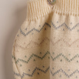 Peto bebé punto greca pastel