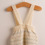 Peto bebé punto greca pastel