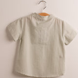 Camisa niño rayas verdes