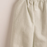 Pelele bebé rayas verdes