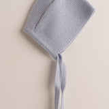 Capota bebé premium lana merino azul