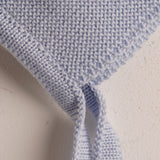 Capota bebé premium lana merino azul