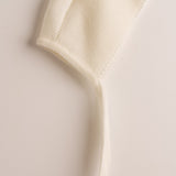 Capota bebé premium lana merino hueso