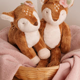 Manta bebé premium lana merino rosa nude