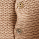 Chaqueta niña/niño algodón beige