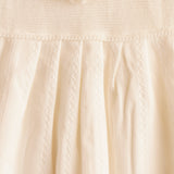 Vestido niña bebé hueso